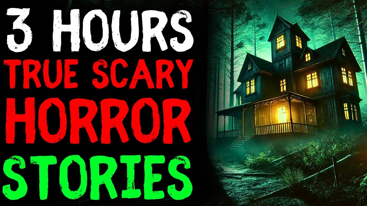 3 Hours of True Scary Stories For Sleep With Rain Sounds | True Horror ...