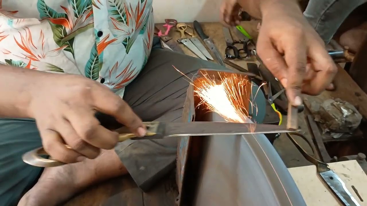 how to sharpen scissors 12 number 