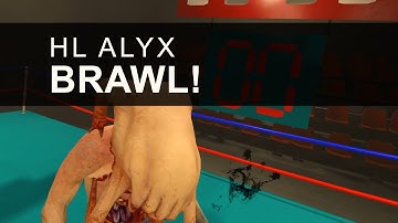 BRAWL! - Half-Life Alyx Map Labs One Room - No Commentary