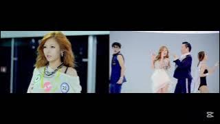 PSY & HYUNA- Gangnam Style Comparison (New Version)