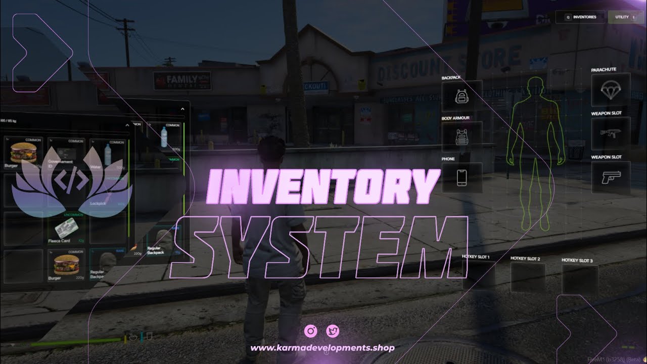 Prodigy Inventory Fivem - Karma Developments Prodigy RP 2.0 Inspired Inventory System ...