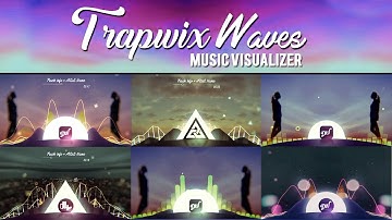 TrapWix Waves Music Visualizer | After Effects Template
