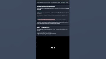 How Are Server Components Actually Rendered In Next.js? #nextjs #reactjs