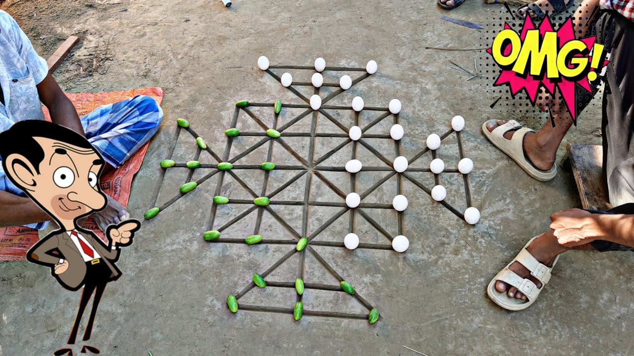 23×23 bead Game | old Village traditional public mind game 