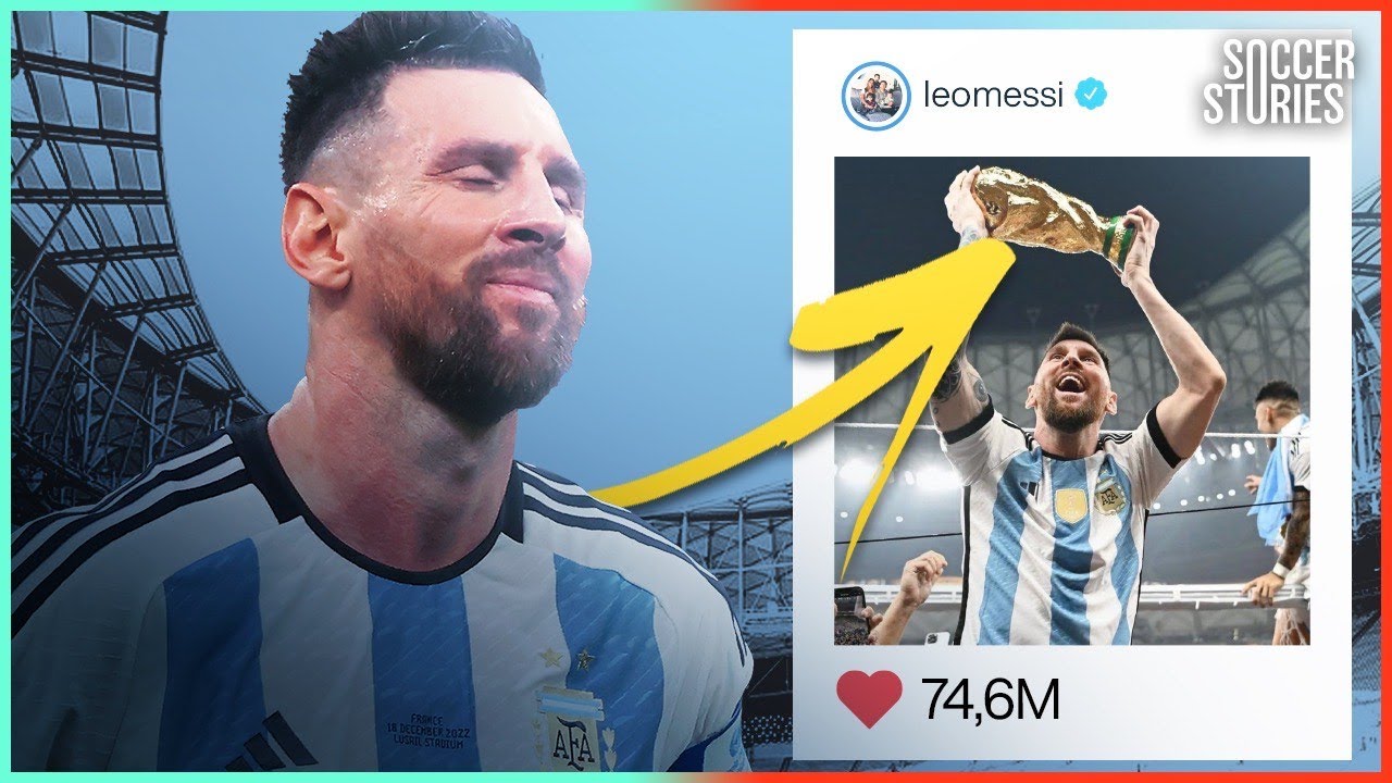 Lionel Messi World Cup Celebration Becomes Most-Liked Instagram