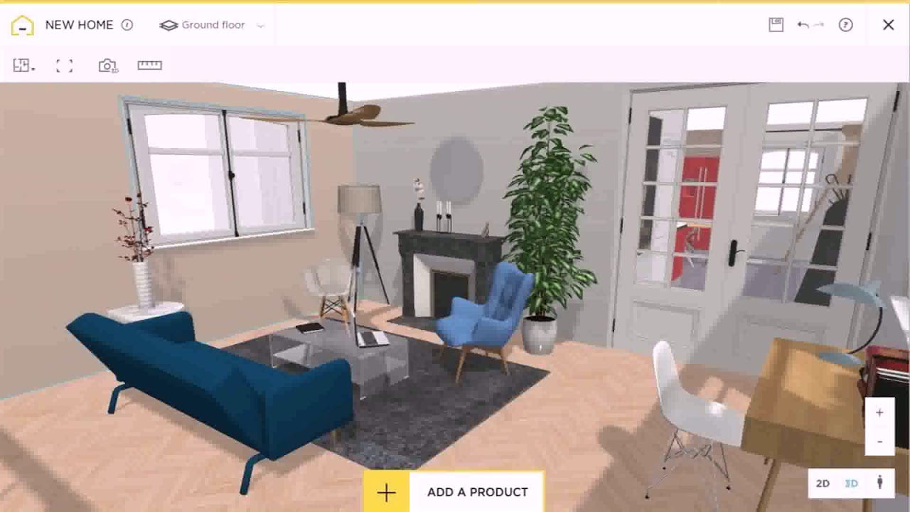 best living room design app