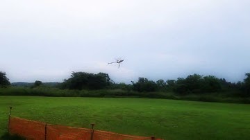 TRex 550e helicopter 3d flight