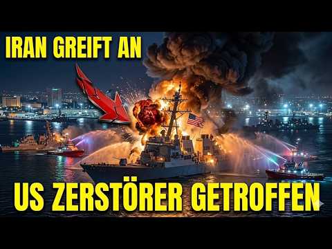 فيديو Irans Rakete traf die USS Spruance – Gegenschlag begann während sie noch sank