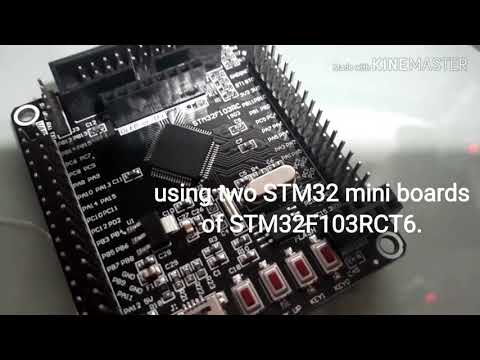 Noise generator & scope using STM32F1 by Sanjeok