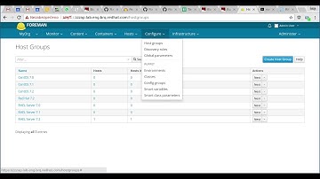 Hostgroup provisioning with Katello 3.4