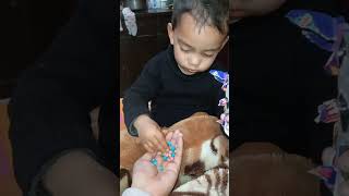 sweet candy cute baby #shorts #candy