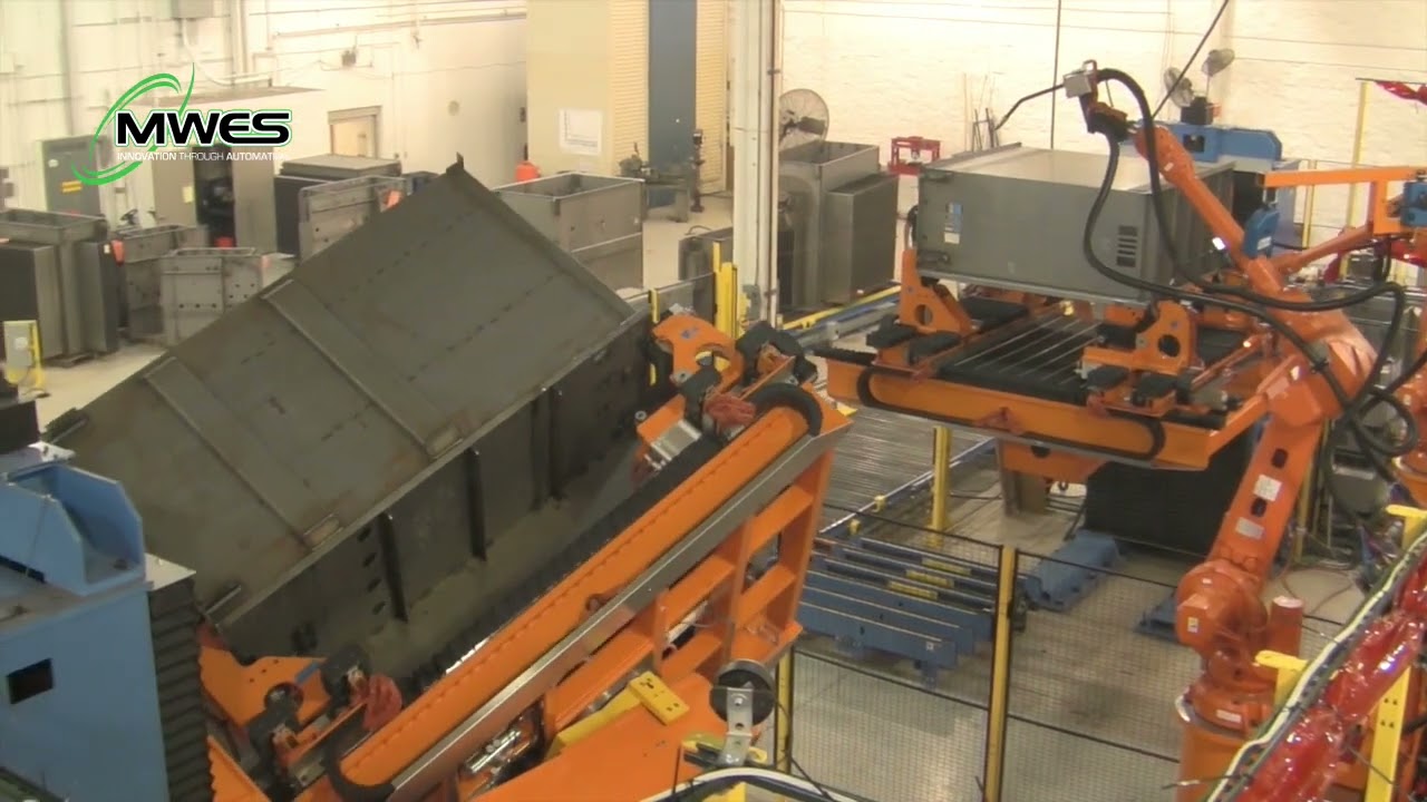 MWES Welding - Multiple Large Weld Positioners