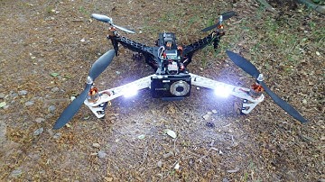 KK2 Auto Level Test Flight
