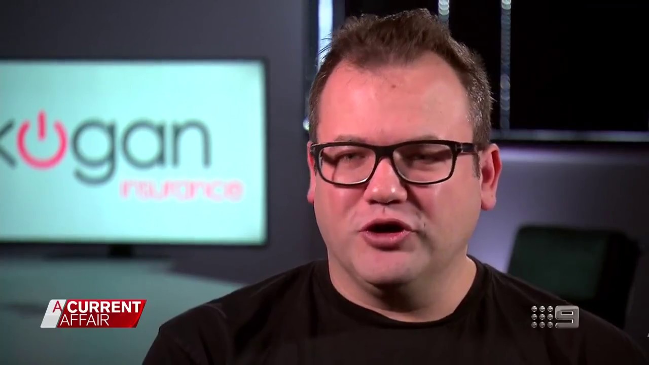 Kogan Insurance launch featured on A Current Affair (03/08/2017) YouTube