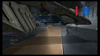 Star Wars Battlefront 2 - Galactic Conquest - Republic Sovereignty - Space Battle Above Coruscant