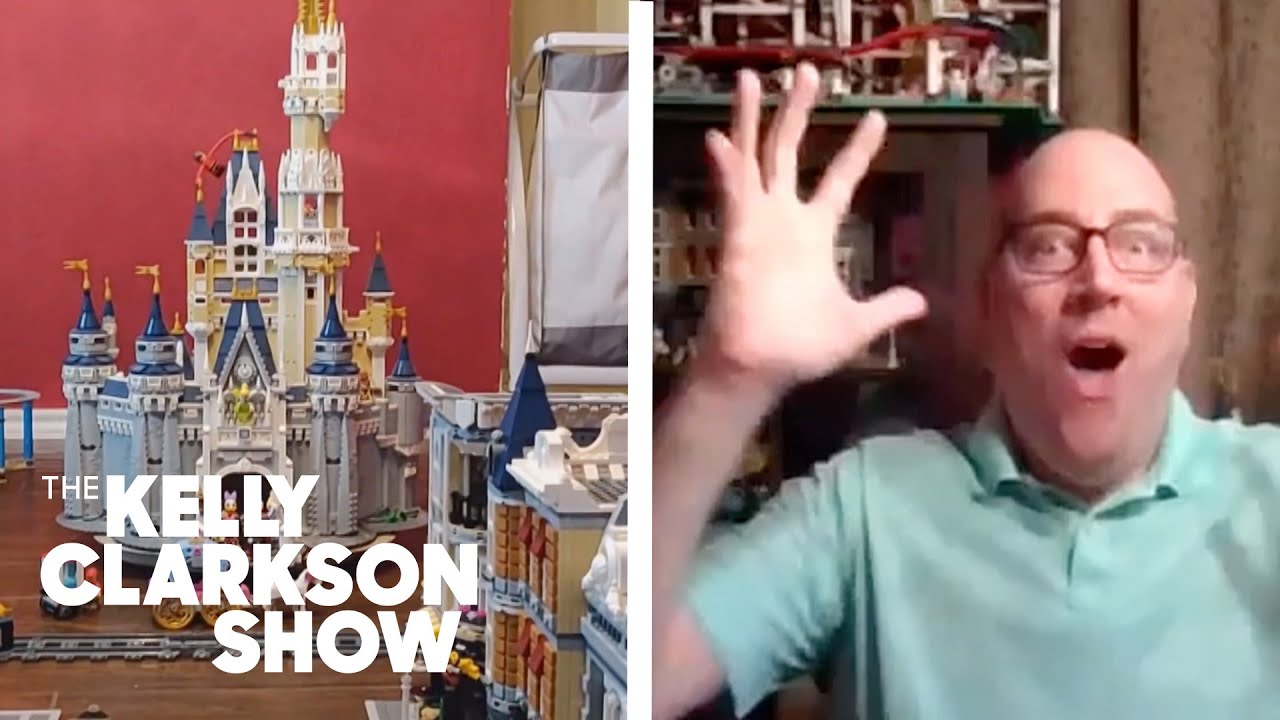 Dad Uses 60,000 Legos To Create Miniature Disney Theme Park At Home