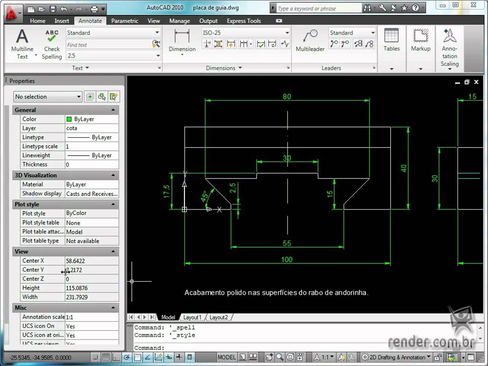 Como Alterar A Escala De Um Desenho No Autocad