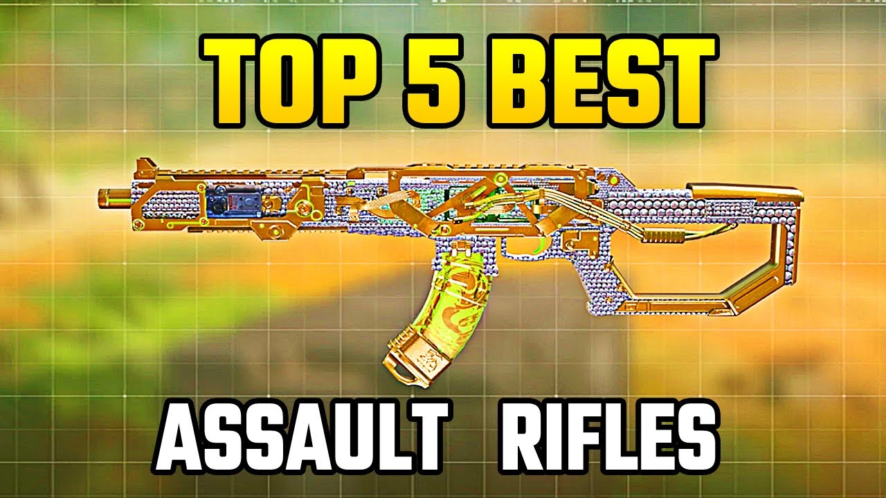 Top 5 Best Assault Rifles in Cod Mobile season 10 Best Assault Rifles