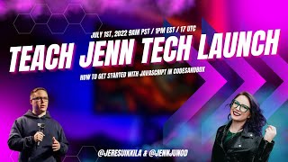 002 Teach Jenn How to Get Started with JavaScript in Codesandbox with Jere Suikkila