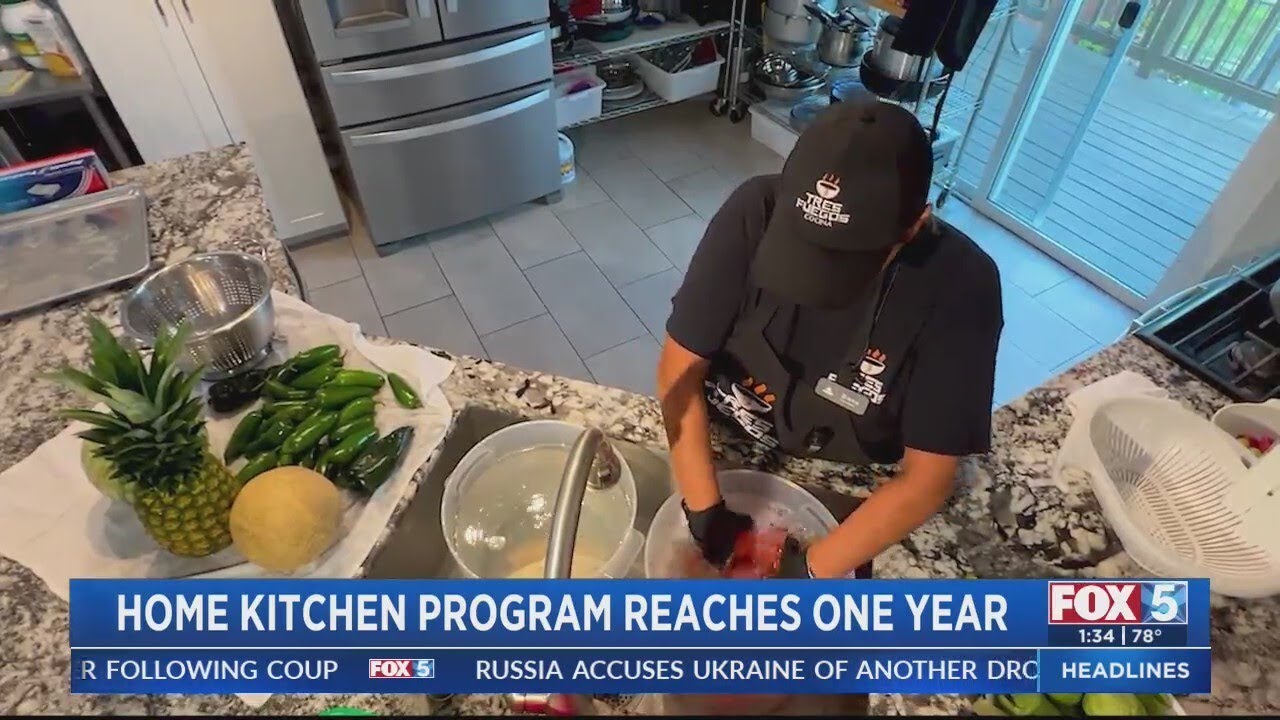 Home Kitchen Program Turns One Year Old