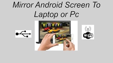 How To Mirror/Record Your Android Screen To PC Screen | NO ROOT REQUIRED/USB/WIFI //How To Learn....