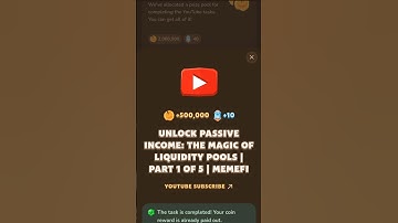 UNLOCK PASSIVE INCOME: THE  MAGIC OF LIQUIDITY POOLS | PART 1 OF 5 | MEMEFI