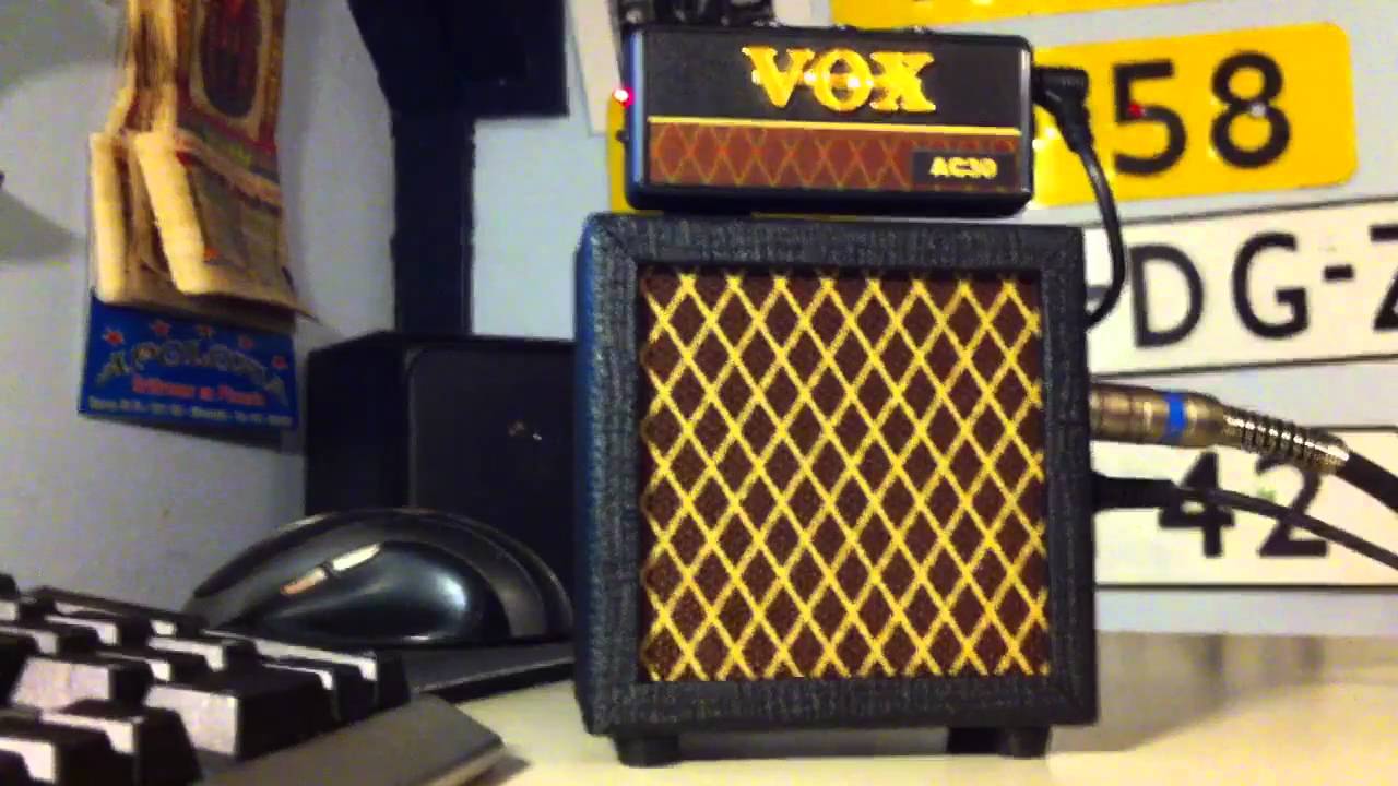 Vox Ac30 Amplug With Cabinet Youtube