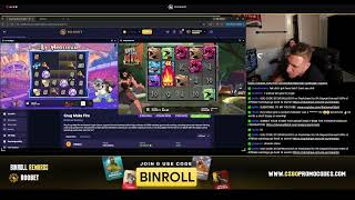 Stevewilldoit Intense Gambling Sesh Use Code Binroll Full LiveStream!