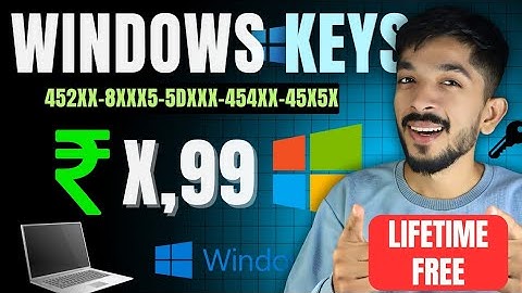 Buy Lifetime License Key 😍 Buy Windows (7/8/10/11) Product Activation Key in India 🇮🇳
