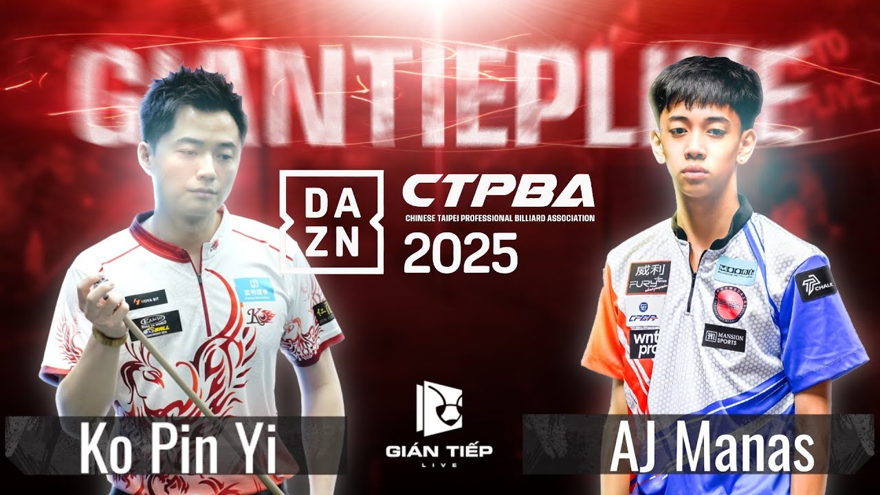 Highlight | Ko Pin Yi vs AJ Manas| FINALS| 2025 CTPBA PRO TUOR GRAND FINALS