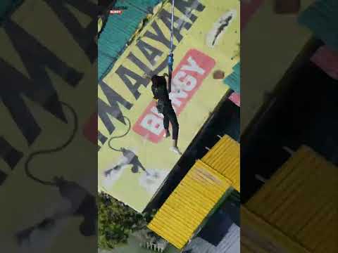 i DId It ! The Rishikesh Bungee jumping