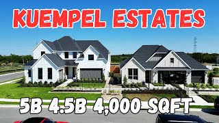 Pflugerville Texas Community Tour - Kuempel Estates Home Tours