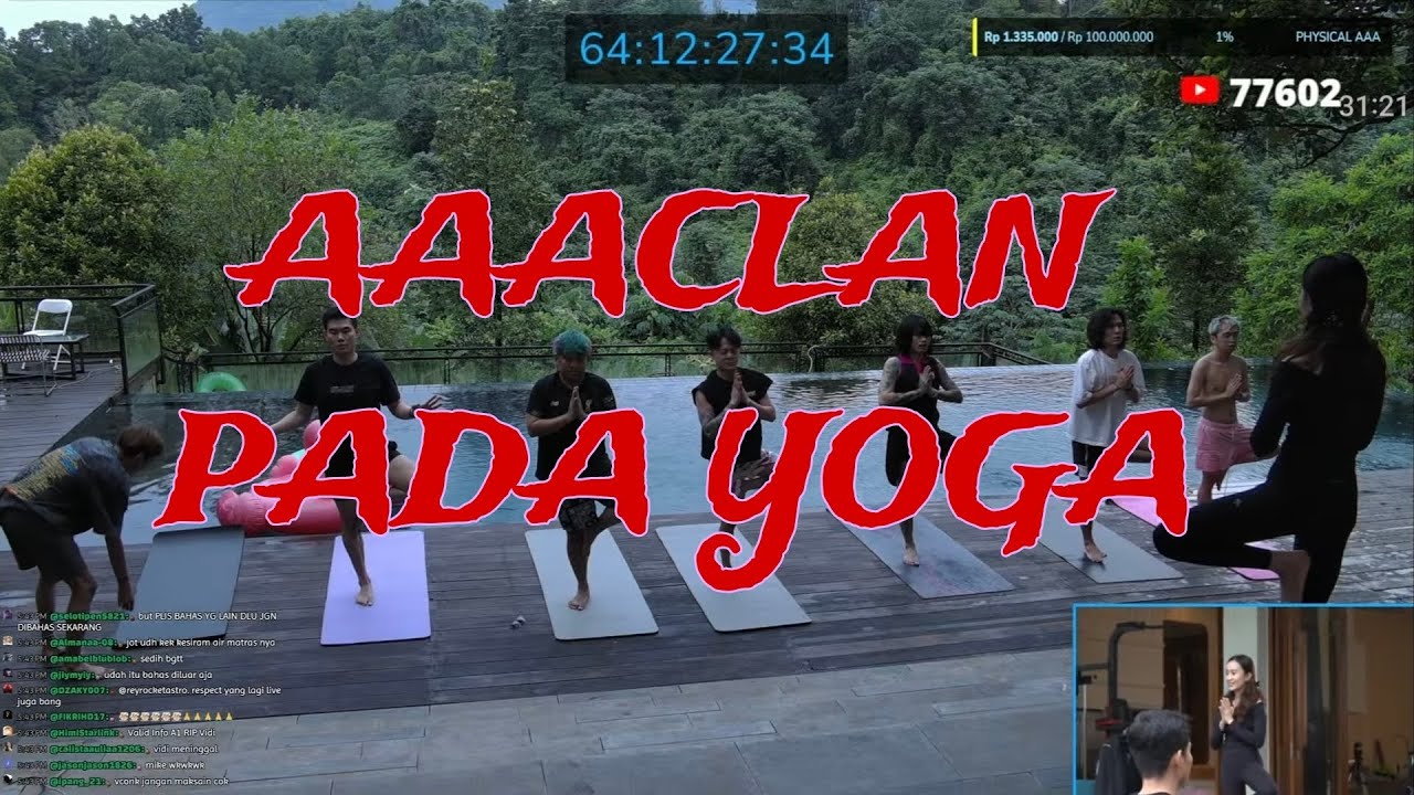 Momen AAACLAN pada YOGA #yb #ybrap #aloy  #aaaclan #marapthons3 #maraphton 