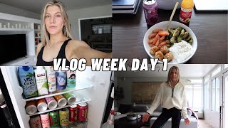 Life Update &amp; March Favorites | Intuitive Eating Tips, Hauls + More! Vlog Week Day 1