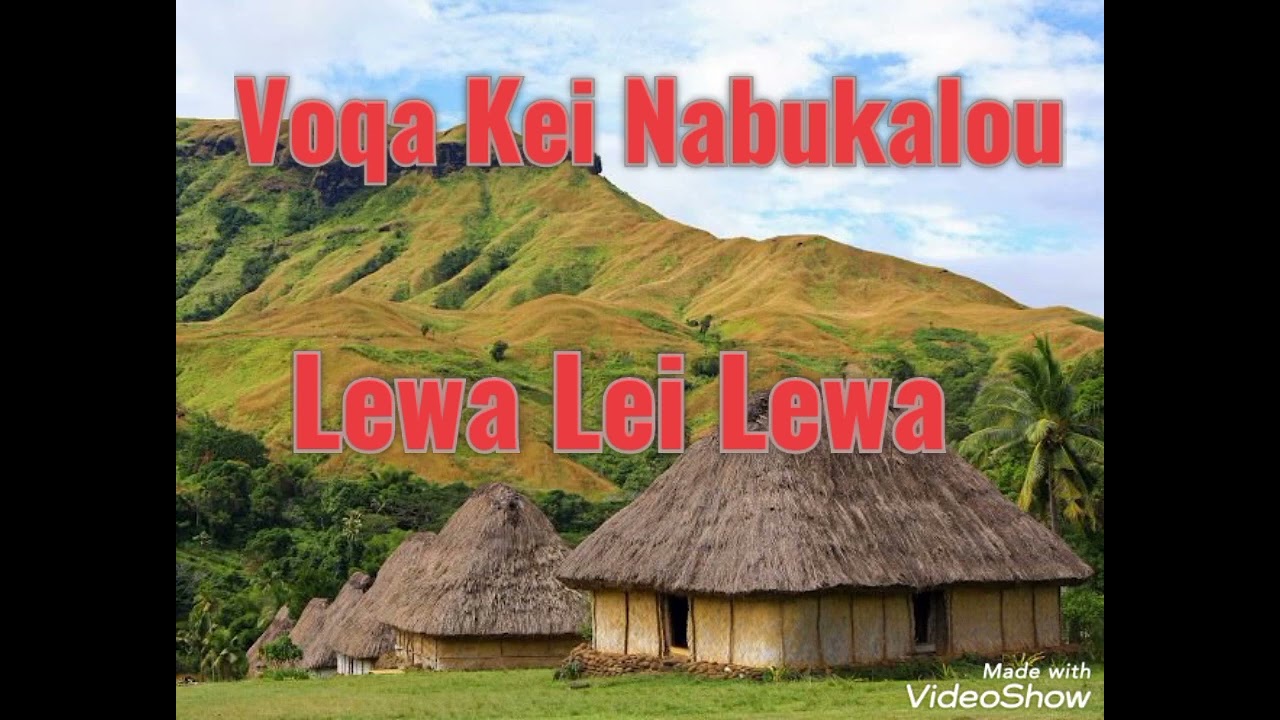 Voqa Kei Nabukalou - Lewa Lei Lewa (Cover)