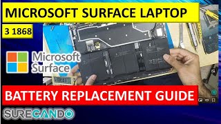 Keep Your Surface Laptop 3 (1868) Powered Up: Battery Replacement Guide