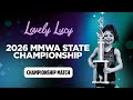 Small But Mighty Lovely Lucy 2026 MMWA Wrestling State Championship Finals