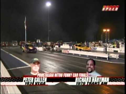 Richard Hartman Peter Gallen Finals Prostalgia Nitro Funny Car Mechanicsville MD.2010.mpg