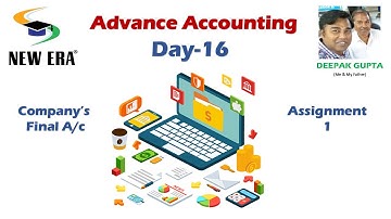 Advance Account Day 16 by Deepak Gupta