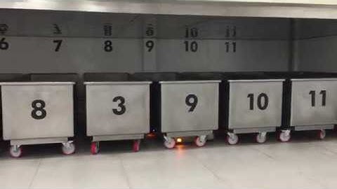 AGV with mecanum wheels