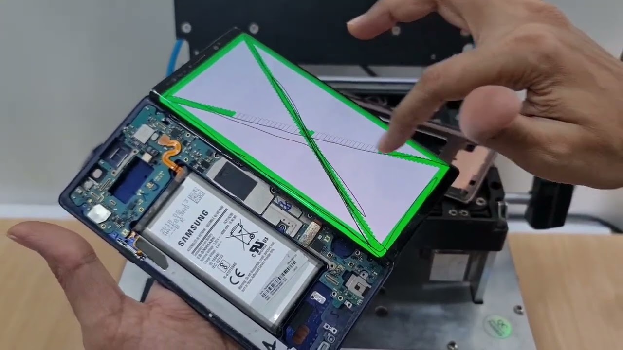 Samsung note 9 glass replacement. New Technology.