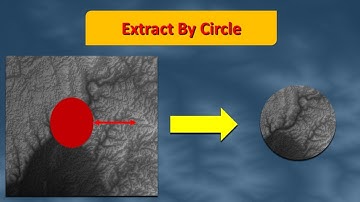 Extract by circle in Arcmap