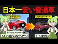 日本一安く買える普通車、トヨタ・ヤリスを購入したずんだもんの末路