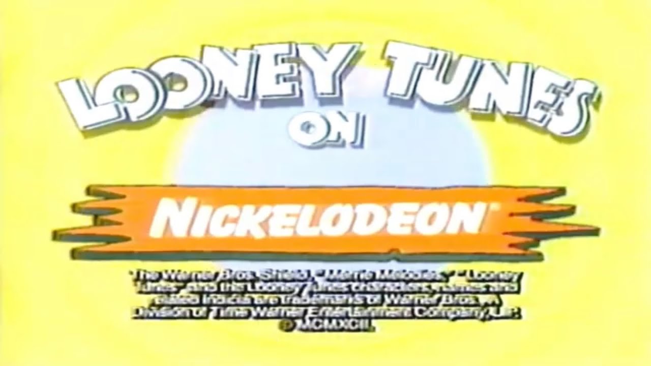 Nickelodeon Looney Tunes Commercials 1995