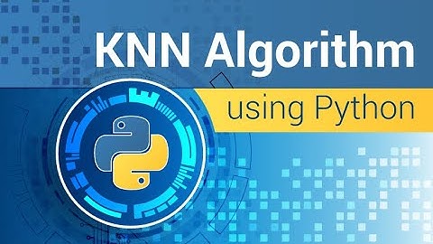 KNN Algorithm using PYTHON #KNN #kalasalingam #distance #example #euclidean #ml #python #diabetes