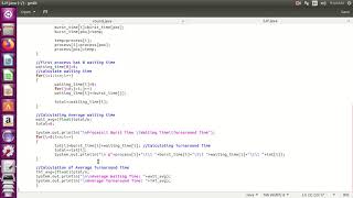 Program for Shortest Job first Scheduling algorithm