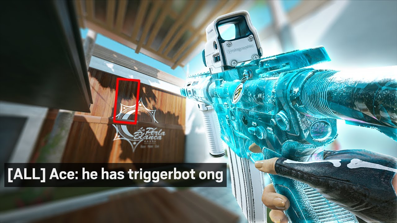So a cheater accused me of cheating in Rainbow Six Siege