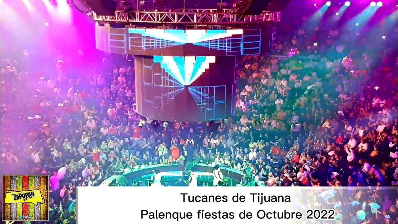 Tucanes de Tijuana Palenque fiestas de Octubre 2022 "Espejeando" en