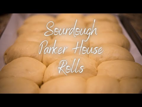 Sourdough Parker House Dinner Rolls - Adventures in FoodieLand
