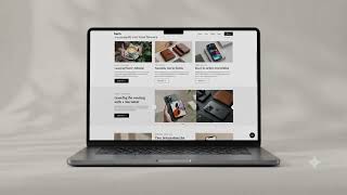 Create a clean and professional website Design
